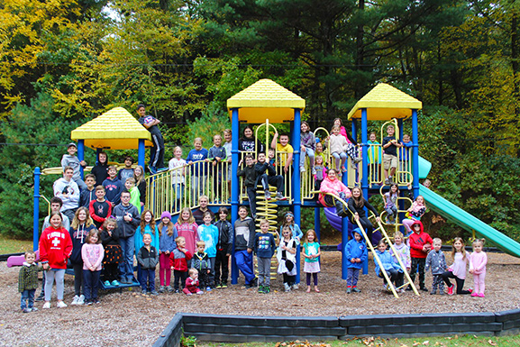 Playground at Partridge Hollow Camping Area